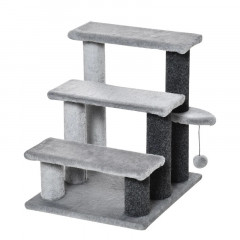 Trepte pentru pisici, cu minge 45 x 40 x 48 cm | gri č.2