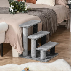Trepte pentru pisici, cu minge 45 x 40 x 48 cm | gri č.1