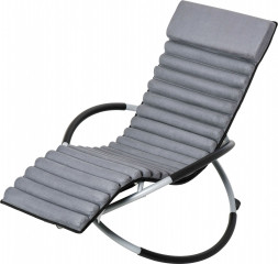 Fotoliu balansoar ergonomic 2 în 1| gri închis č.1