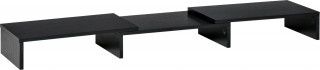 Suport monitor 80-117x23,5x10 cm | negru č.2