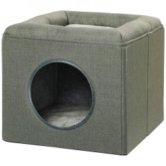 Culcuș pentru pisici 2 în 1 | 36,5x36,5x33cm č.3