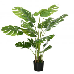 Plantă artificială 17,5 x 17,5 x 120 cm | verde č.3
