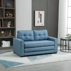 Canapea extensibilă Mira 147,5 x 75 x 85 cm | albastră č.1