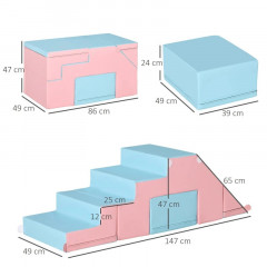 Cărămizi din spumă pentru construcții | set de 2 bucăți č.2