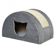 Căsuță pentru pisici 48,5x30x30 cm | gri č.3