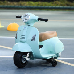 Motocicletă electrică pentru copii VESPA | verde č.1