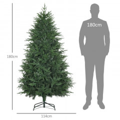 Brad artificial de Crăciun Ø114 x 180 cm | verde č.2