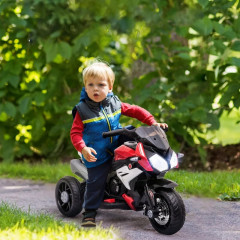 Motocicletă pentru copii 86 x 42 x 52 cm | negru + roșu č.2