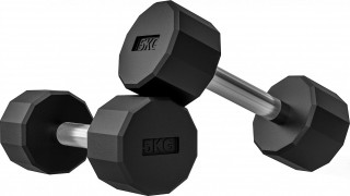Set gantere 10 kg | negru č.2