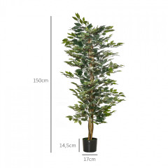 Plantă artificială Ficus | 150cm č.3