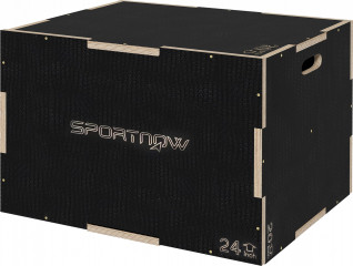 Plyobox din lemn pentru sărituri 3 în 1 | negru č.1