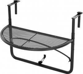 Masă suspendată pentru balcon | negru č.1
