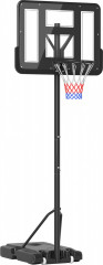 Suport portabil pentru baschet 110 x 75 x 220-365 cm | negru č.1