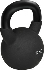 Ganteră cu capete rotunde 10 KG | negru č.1