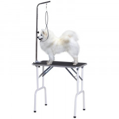 Masă de toaletare pentru tuns animale 81 x 48 x 80 cm | neagră č.3