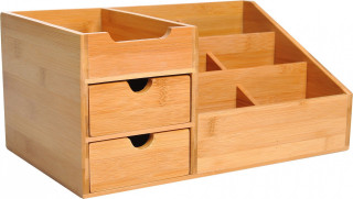 Cutie de birou cu 2 sertare 33x20,5x15,5 cm | culoare naturală č.2