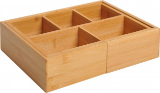 Cutie de depozitare 24,6 x 17,6 x 7 cm| culoare naturală č.1