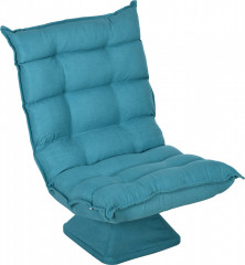 Scaun rotativ 62 x 70 x 95 cm | albastru č.2