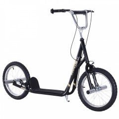 Trotinetă pentru copii 143 x 58 x 92-100 cm | negru č.1