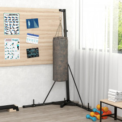 Suport pentru sac de box 170 x 90 x 225 cm | negru č.2