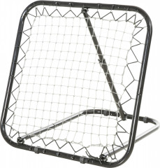 Poartă de antrenament cu ricoșeu 78x84x65-78 cm | negru č.1
