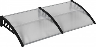 Copertină pentru ușa de intrare 200 x 96 x 27 cm | negru č.1