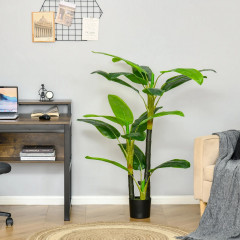 Plantă decorativă artificială – bananier | 150 cm č.1