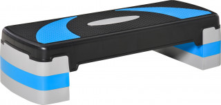 Stepper aerobic cu capacitate de încărcare de până la 150 kg 80 x 31 x 10-20 cm | albastru č.1