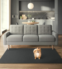 Covor antiderapant 120 x 170 cm | gri unghiular č.1