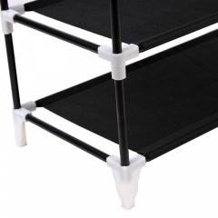 Pantofar din material textil 58 x 28 x 160 cm| negru č.2