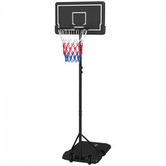 Coș de baschet cu suport 220-250 cm | negru č.2