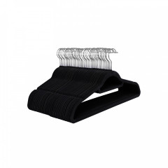 Umerașe de catifea set 50 bucăți | negru č.1