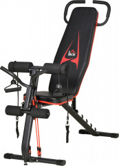 Bancă de exerciții reglabilă 145 x 49 x 57-127 cm | negru č.1