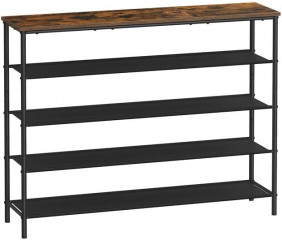 Pantofar cu 5 rafturi 30 x 120 x 91 cm | maro č.2