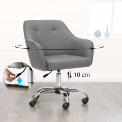 Scaun de birou confortabil | gri č.3