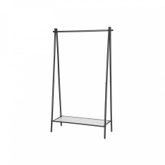Cuier pentru haine 92,5 x 33,5 x 153 cm | negru č.2