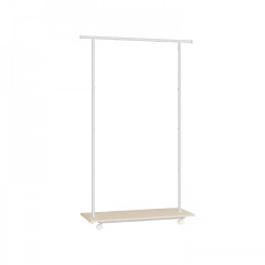 Suport mobil pentru haine 35 x 98,5 x 160,3 cm | Alb č.3