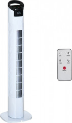 Ventilator cu telecomandă 78,5 cm | negru + alb č.1