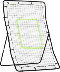 Poartă de antrenament cu plasă de ricoșeu 75x126 cm | negru č.1