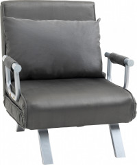 Canapea extensibilă cu cotieră 65x69x80 cm | gri č.1