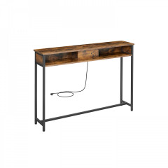 Masă consolă 25 x 120 x 81 cm | maro č.2