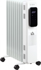Radiator cu 4 roți 42,5 x 24 x 63 cm | alb č.1