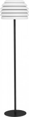 Lampadar 38x148 cm | alb+negru č.1