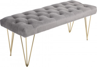 Bancă pentru pantofi 116x44,5x49 cm | gri č.1
