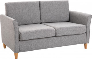 Canapea cu două locuri 141x65x78 cm | gri