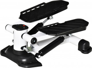 Mini stepper cu afișaj LCD 48x34x21 cm | negru + alb č.1