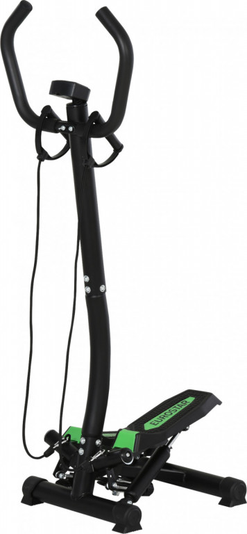 Stepper cu mâner | negru + verde