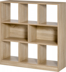 Raft cu trei niveluri 97.5x30x100 cm | culoare naturală č.2