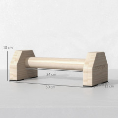 Set 2 mânere anti-alunecare | culoare naturală č.3