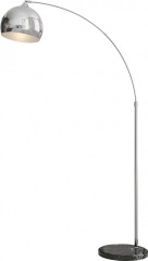 Lampă cu arc | argintiu+negru č.1